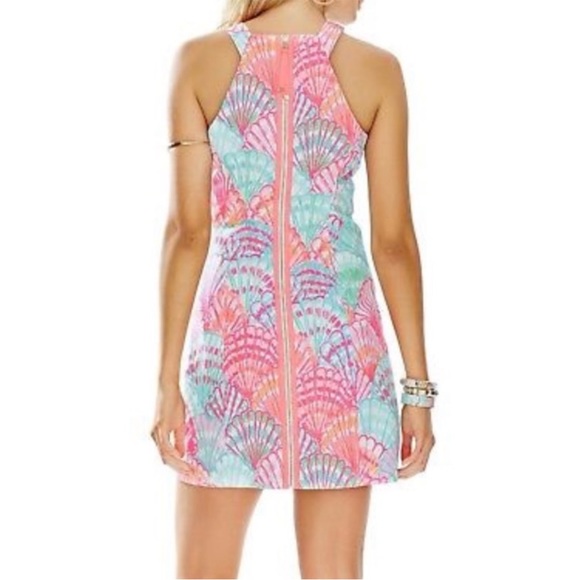 *LIKE NEW* | Lilly Pulitzer Simone Shift Dress in Oh Shello - Picture 2 of 15